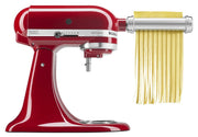 3-pc Pasta Roller/Cutter Set for KitchenAid Stand Mixers – 3-Piece Set, Metal, Stainless Steel, Pack of 4, Model KSMPRA