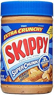 SKIPPY Super Chunk Peanut Butter, 16.3 Ounce (Pack of 12)