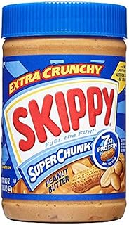 SKIPPY Super Chunk Peanut Butter, 16.3 Ounce (Pack of 12)