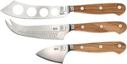 Mercer Culinary Renaissance Olive Wood Cheese Knife Set