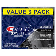 3D White by Crest – 3.8 Ounce (Pack of 3), Pack of 3