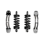 Spring Slider Kit Compatible with 1982-1992 Camaro by QA1 – Stock, Black, Model SS304-07650