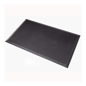 Mats for Professional Use Oct-O-Flex Bevelled outdoor rubber entrance mat by Notrax – ys/m, Rubber, Black, Model 599B7090OB
