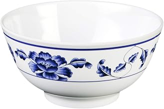 Thunder Group Lotus melamine dinnerware collection 39 oz, 7" rice bowl, comes in dozen