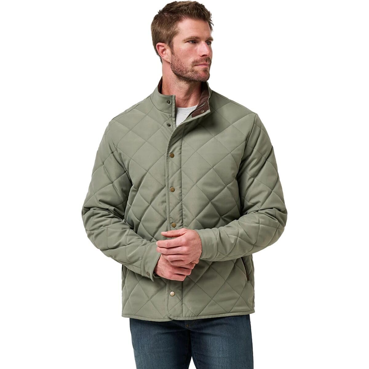 Mens Highlander by TravisMathew – Small, Polyester, Dark Olive, Model A41448