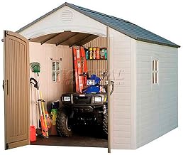 Storage Building with Windows, 8' x 12' 6"