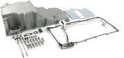 Top Street Performance Aluminum Rear Sump Low-Profile Retro-Fit Oil Pan for GM Chevy LS - Satin