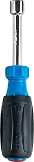 Jonard Tools ND-63012, Nut Driver, 1/2" Hex Tip, 3" Hollow Shaft with Wide Ergonomic Comfort Grip