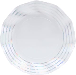 Sophistiplate Sophistplate Paper Plates, Small, Silver
