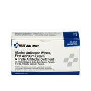 Antiseptic Pack by First Aid Only – 1 Count (Pack of 1), Non-woven fabric (e.g., polyester or polypropylene), White, Model 12-055