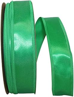 Reliant Ribbon 5102W-585-09C Dyna Satin Ez Wired Edge Ribbon, 1-1/2 Inch X 100 Yards, Kelly Green