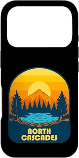 North Cascades Washington Mountain Lake View Case for iPhone 17 Pro