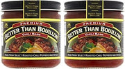 Better Than Bouillon Chili Base, Made from Select Roasted Chili Peppers & Spices, Blendable Base for Added Flavor, 8-Ounce Jar (Pack of 2)