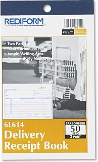 RED6L614 - Rediform Delivery Receipt Book
