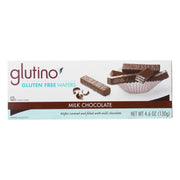 Chocolate Coated Chocolate Wafers 4.6 OZ (Pack of 12) by glutino – 4.6 Ounce (Pack of 12), Pack of 12, Model 10-7006