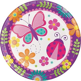 Creative Converting 331749 DINNER PLATE, 9", Multicolor