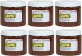 Handy Art Washable Finger Paint, Brown, 16 oz. Bottle, Pack of 6 (RPC241050-6)