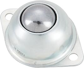 Global Industrial 1" Carbon Steel Main Ball w/ 2 Hole Flange, Carbon Steel Housing