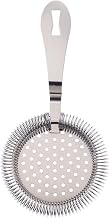 Barfly Deluxe Antique Hawthorne Spring Strainer, Stainless Steel