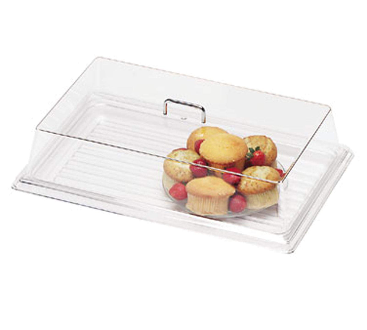 Clear Camwear Rectangular Cover by Cambro – One Size, Clear, Model 0099511307005