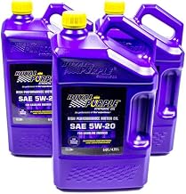 Royal Purple 53520 5W20 Multi-Grade SAE Oil Bottles, 15 quart, 1 Pack