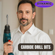 3 Pc Carbide Tipped Drill Bits Set | Sizes 5mm by DYNAMIC – 5mm, 6mm, 8mm, Carbide