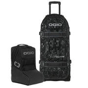 RIG9800 Pro Wheeled Gear Bag Cloud Racer by OGIO – 125 liters, Nylon, Black Gray, Model 801003.32