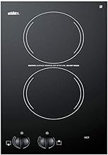 Summit Appliance CR2110 12" Electric Cooktop with 2 Burners Voltage: 110V