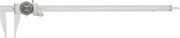 Fowler 52-008-018-0 Long Range Dial Caliper with 0-18" Measuring Range,Silver / White