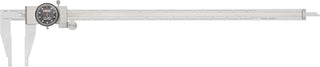 Fowler 52-008-018-0 Long Range Dial Caliper with 0-18" Measuring Range,Silver / White