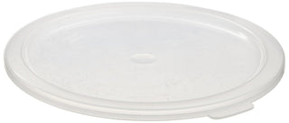 Translucent Round Lid for 6 qt and 8 qt Capacity Food Storage Container by Cambro – Plastic, Transparent, Model RFSC6PP