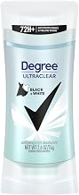 Degree MotionSense UltraClear Black+White Antiperspirant Deodorant Stick, 2.6 oz (Pack of 12)