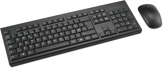 Kensington KM150 EQ Keyboard and Mouse Set Full Size