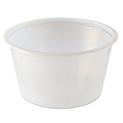 4 Oz Portion Cups FAB PC by Fabri-Kal – 2500 Count (Pack of 1), 4.0 fluid_ounces, Polystyrene, Translucent, Model FABPC400