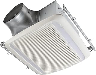 Broan-NuTone RB80L1 ENERGY STAR Certified Bathroom Fan, White Ultra Quiet less than 0.3 Sones