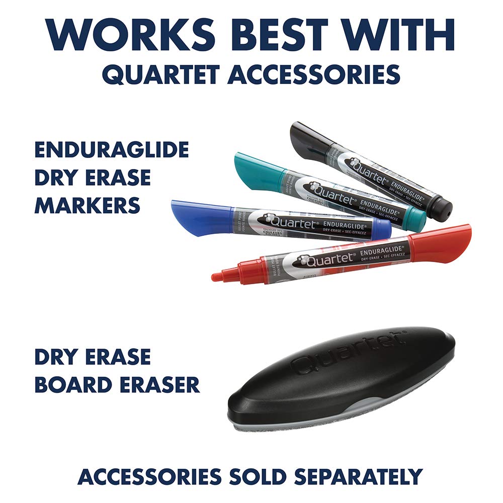 Quartet Graphite Frame / 36"W x 77"H / Music Dry Erase Boards
