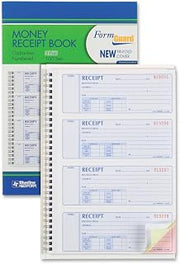 Rediform Office Products 8L808 Money Receipt Book, 7 x 2 3/4, Carbonless Triplicate, 100 Sets/Book