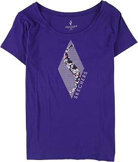 Skechers Womens Holo Diamind Ballet Graphic T-Shirt