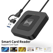 Smart Card Reader Military by Aiyingmei – Black, Model cac nfc