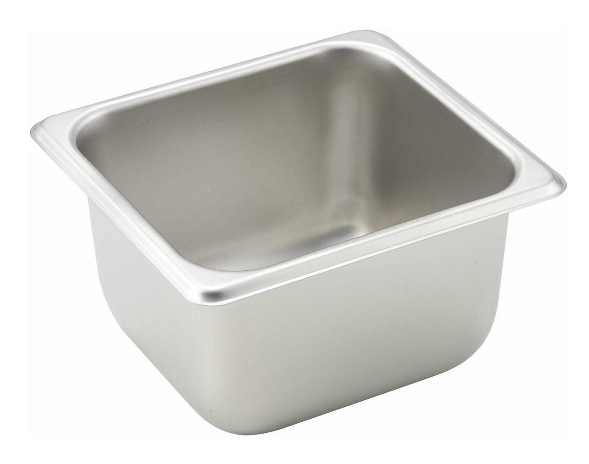 Winco 4" Deep / 1 / Stainless Steel Drip Pans