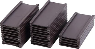 Mastervision Pack of 25, Magnetic Data Card Holders, 1" x 2", Magnet Label Holders, Great for Labeling Metal Shelves, File Cabinets & Planning Boards