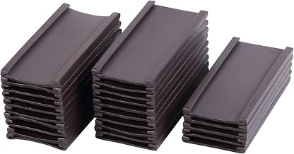 Mastervision Pack of 25, Magnetic Data Card Holders, 1" x 2", Magnet Label Holders, Great for Labeling Metal Shelves, File Cabinets & Planning Boards