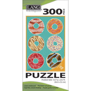 Donuts 300 Piece Jigsaw Puzzle by Lang – Cardboard, Donuts 300pc Puzzle, Model 5040119