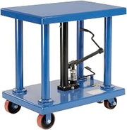 Global Industrial Foot Control Work Positioning Post Lift Table, 6000 Lb. Cap