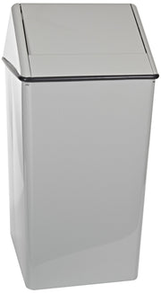 Witt Industries 1 / Square / Slate Trash, Recycling & Compost