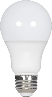 Satco S11410, A19 LED Light Bulbs, 60W Replacement, 3000K, 10-Pack