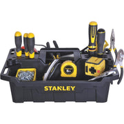 Portable Storage Tote Tray by STANLEY – 1, Plastic, Multicolor, Model STST41001