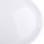 21" x 15" White Oval Heavy-Duty Melamine Plastic Serving Platter by Elite Global Solutions – 21" x 15", Melamine, White, Model M2115OV-W