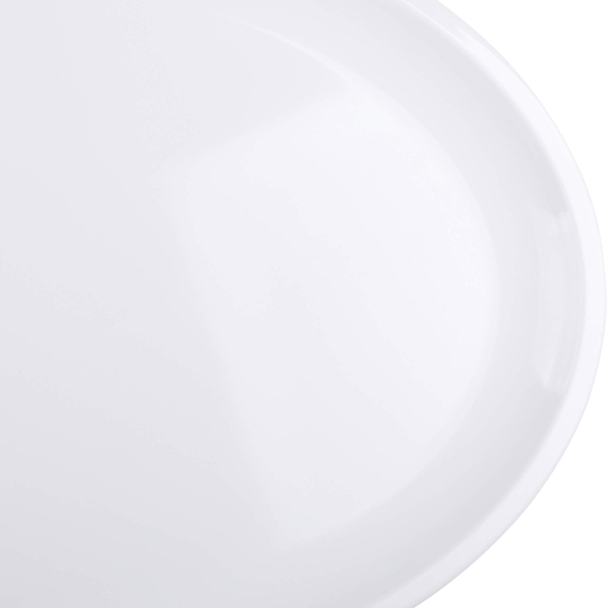 21" x 15" White Oval Heavy-Duty Melamine Plastic Serving Platter by Elite Global Solutions – 21" x 15", Melamine, White, Model M2115OV-W