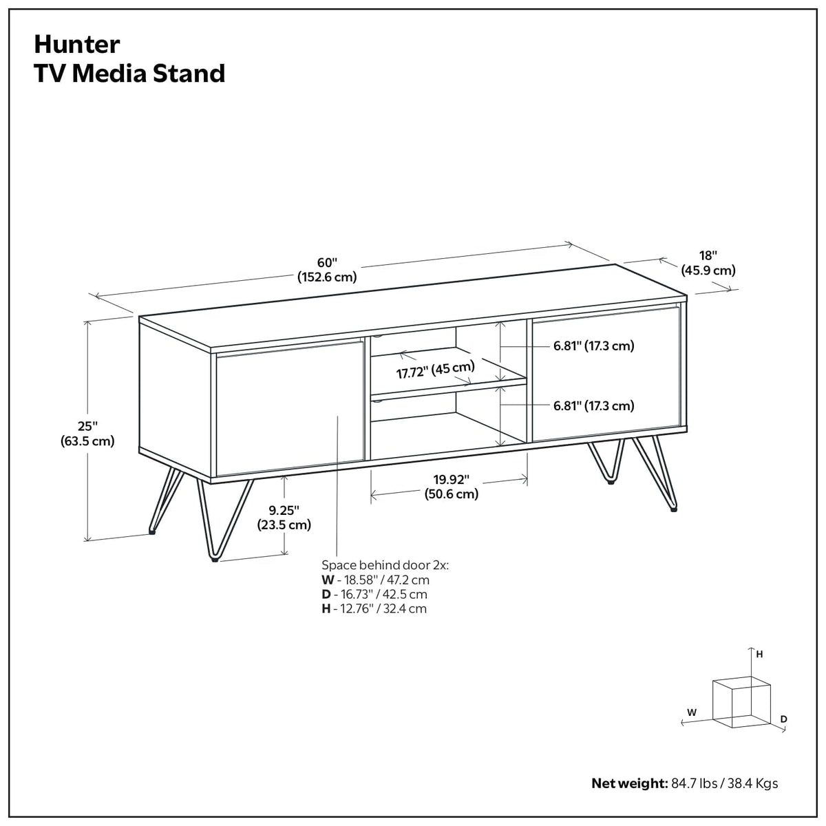 SIMPLIHOME Oak Veneer / 60 inch / TV Stand Television Stands & Entertainment Centers